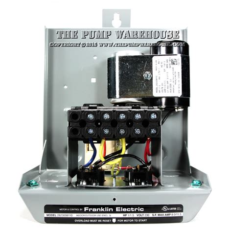 franklin electric 240v control box|franklin submersible pump control box.